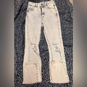 H&M Super Skinny Denim High Waist Ankle Length Jeans